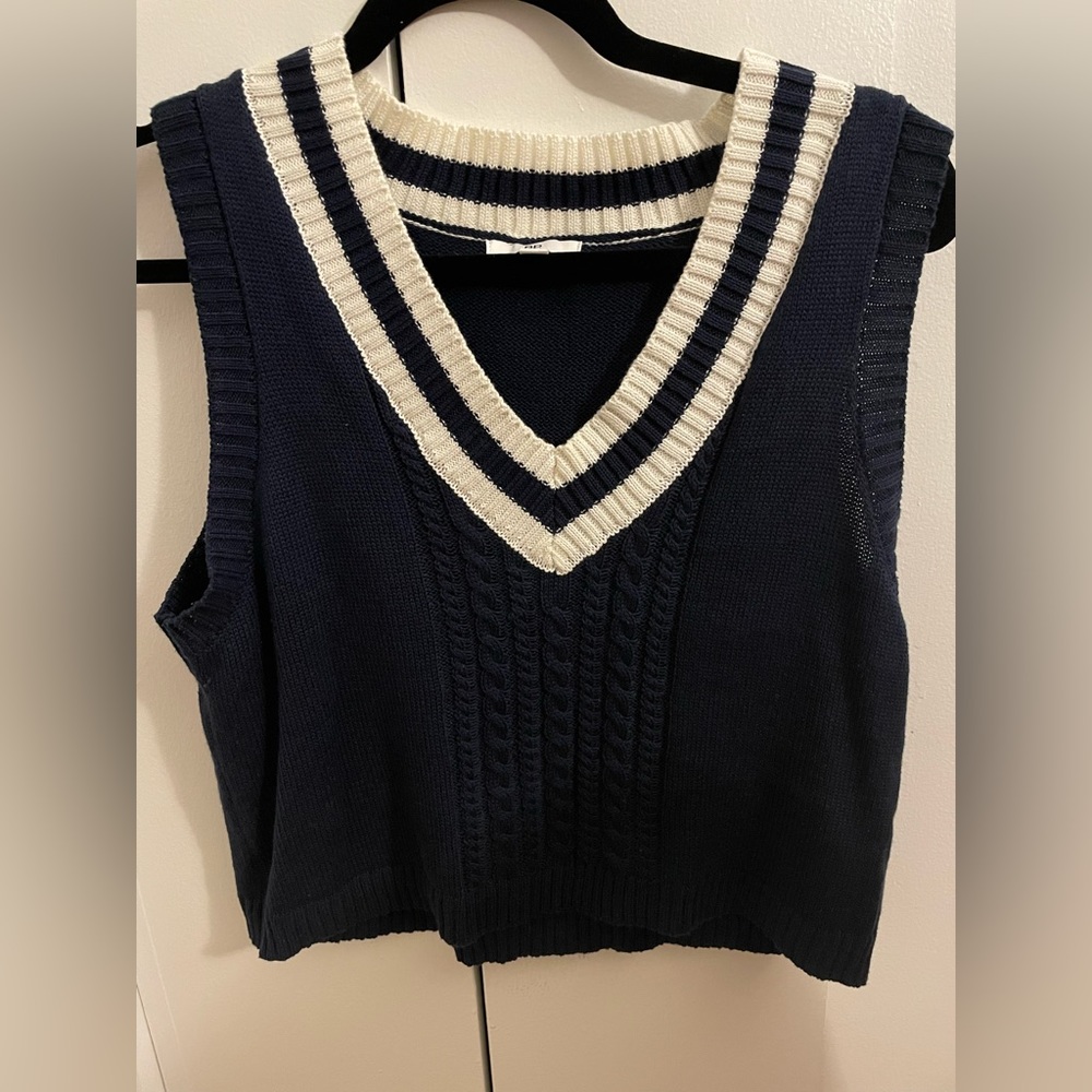 Nordstrom Bp Vest (Navy And White)